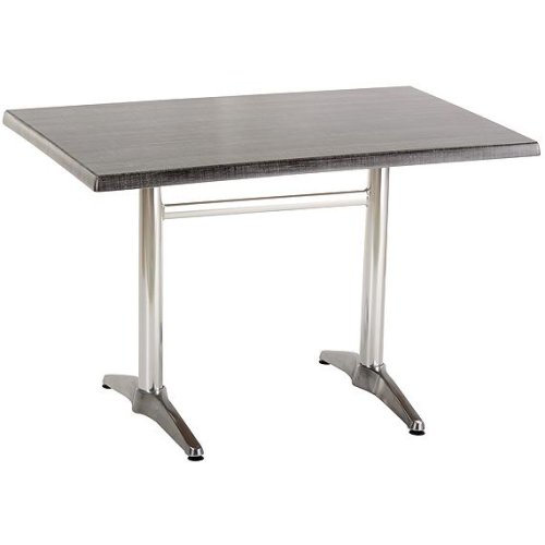 Table 110 x 70 cm gris cendré