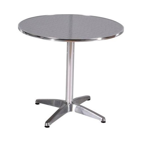 Table inox diamètre 80 cm usage INTERIEUR
