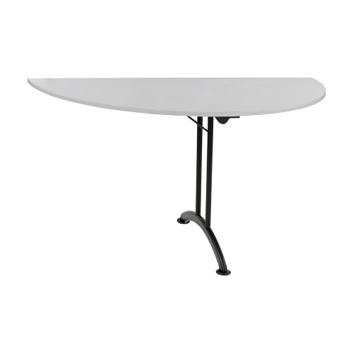 Table pliante KYOTO 140x70 cm demi-rond