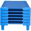 Lot de 6 couchettes NANNY empilables pour enfants 130x57 cm -